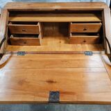 Bureau de pente en merisier blond