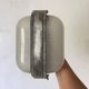 Vintage industrial double porthole applique, Holophane glass, rare model.
