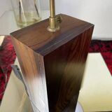 1950s wooden table lamp