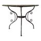 Half-moon console