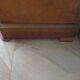 Old - Beautiful solid oak sideboard - 2 doors - 2 drawers in golden oak color