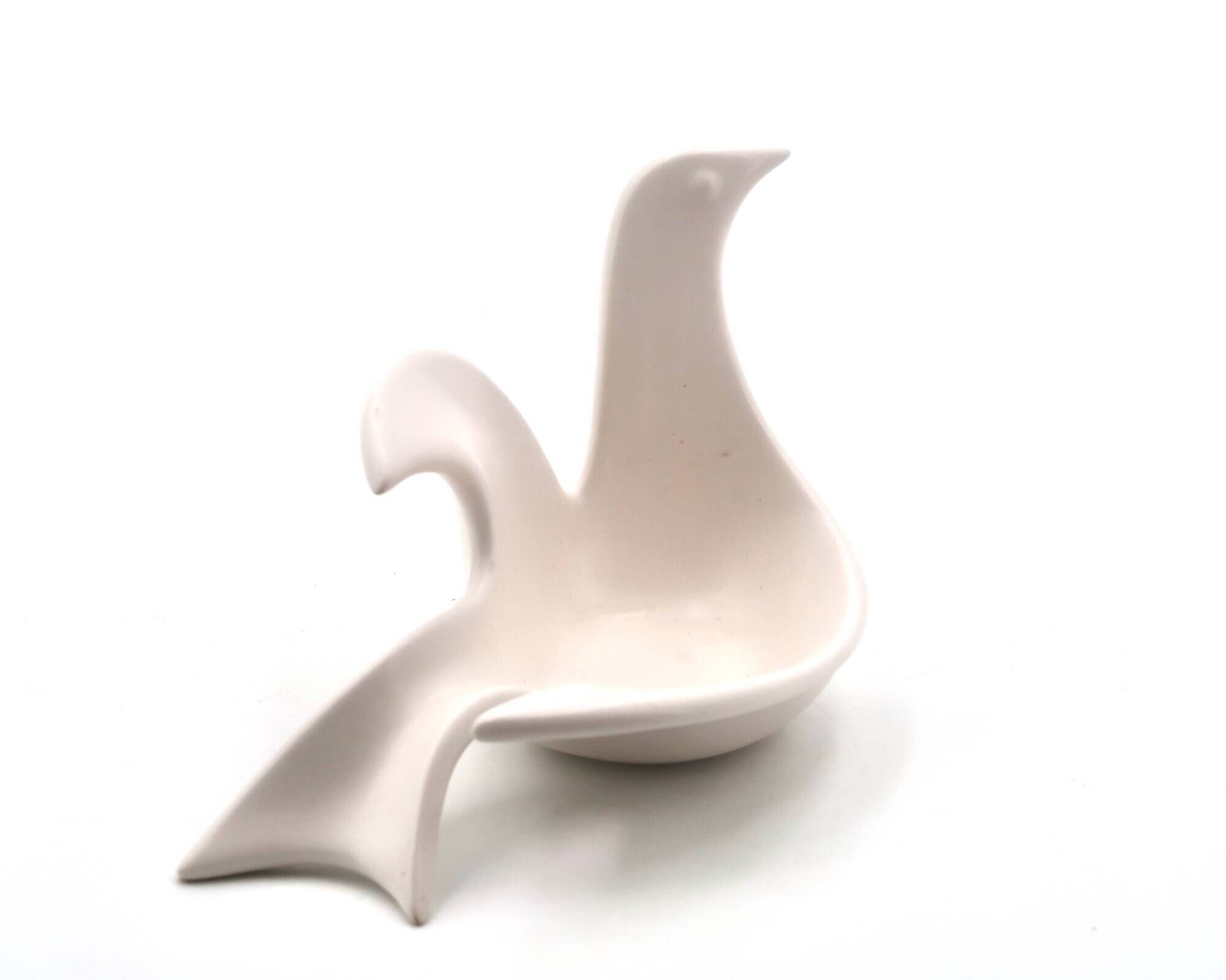 Ceramic peace dove candlestick by Jonathan Adler