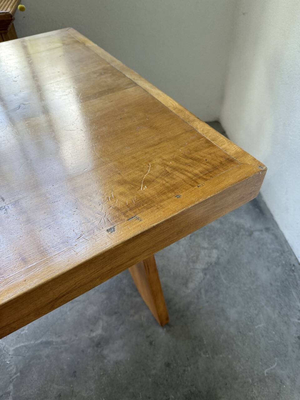1950s beech mountain furniture table
