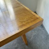 Table, mobilier de montagne en hêtre, 1950