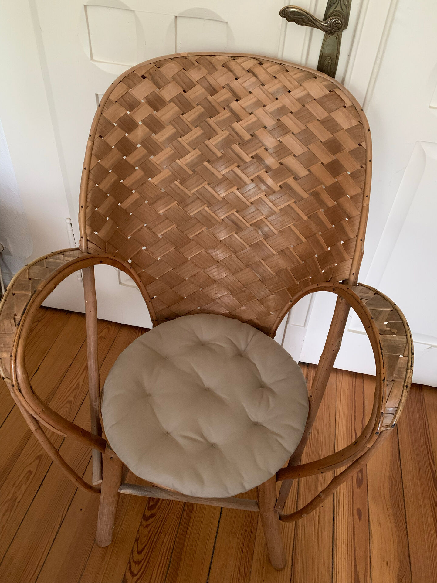 Fauteuil en châtaignier