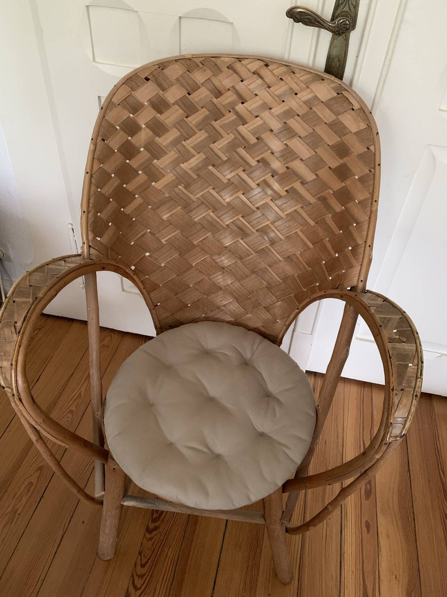 Fauteuil en châtaignier