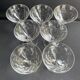 7 coupes à champagne Baccarat Saint Hélier