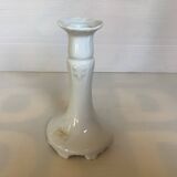 Limoges white porcelain candle holder
