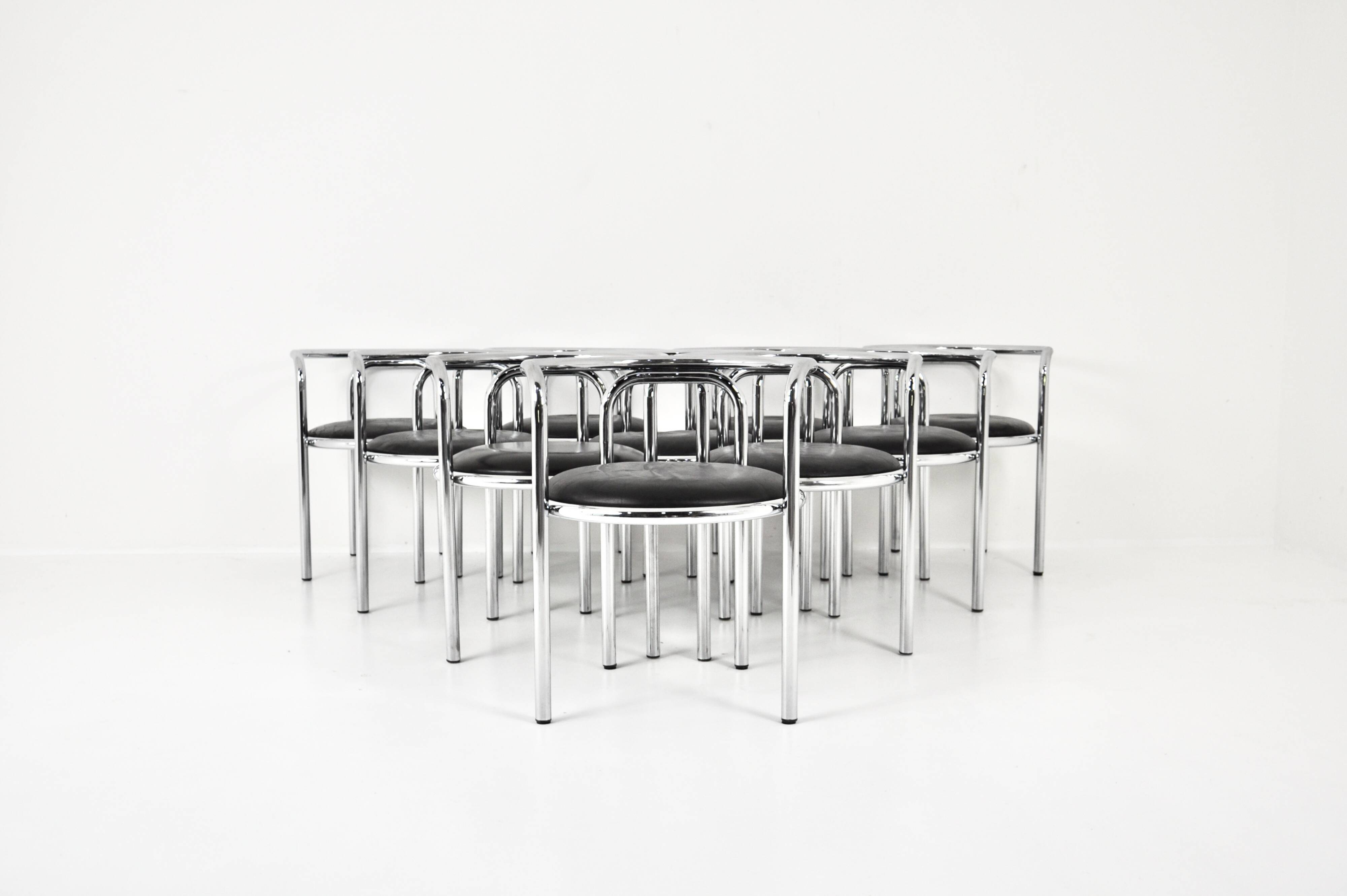 “Locus Solus” chairs by Gae Aulenti for Poltronova, 1960s