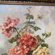 Painting on canvas of a still life, signed S. Bougenot