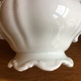 White porcelain teapot
