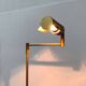 Lampe sur pied Vintage Space Age Haloprofil par V. Frauenknecht pour Swisslamps International, années 1970