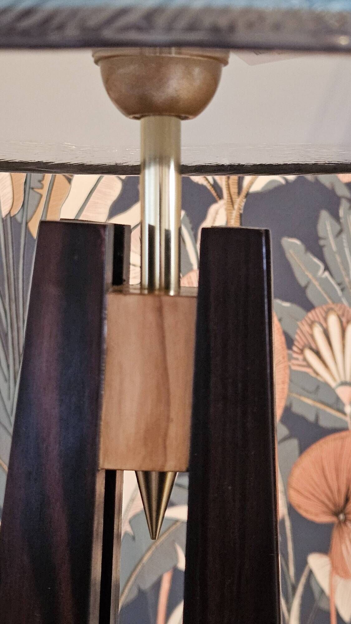 Macassar Pillar Lamp