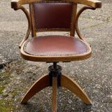 Wooden office chair