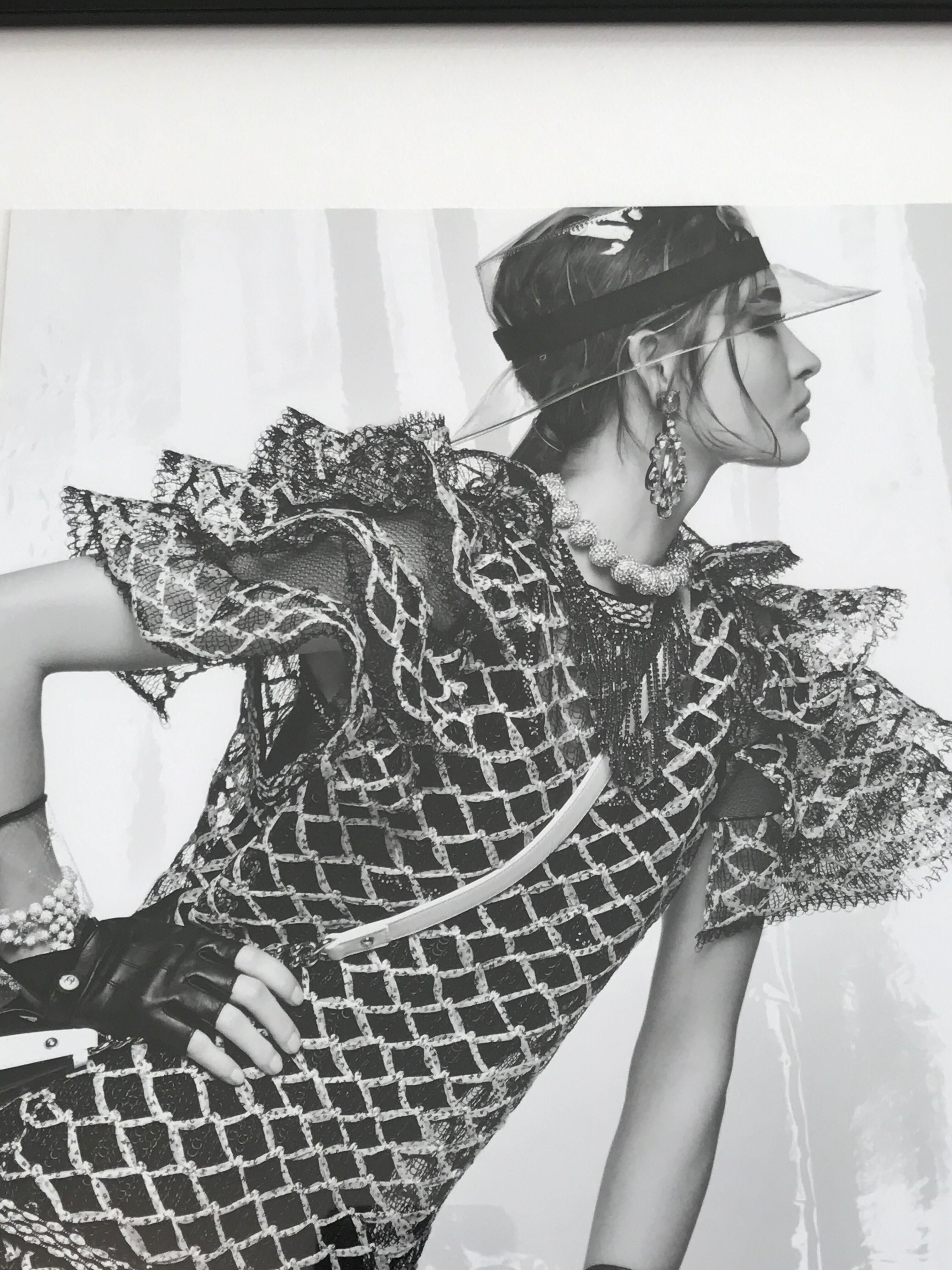 Karl Lagerfeld photo for Chanel, 2018 collection