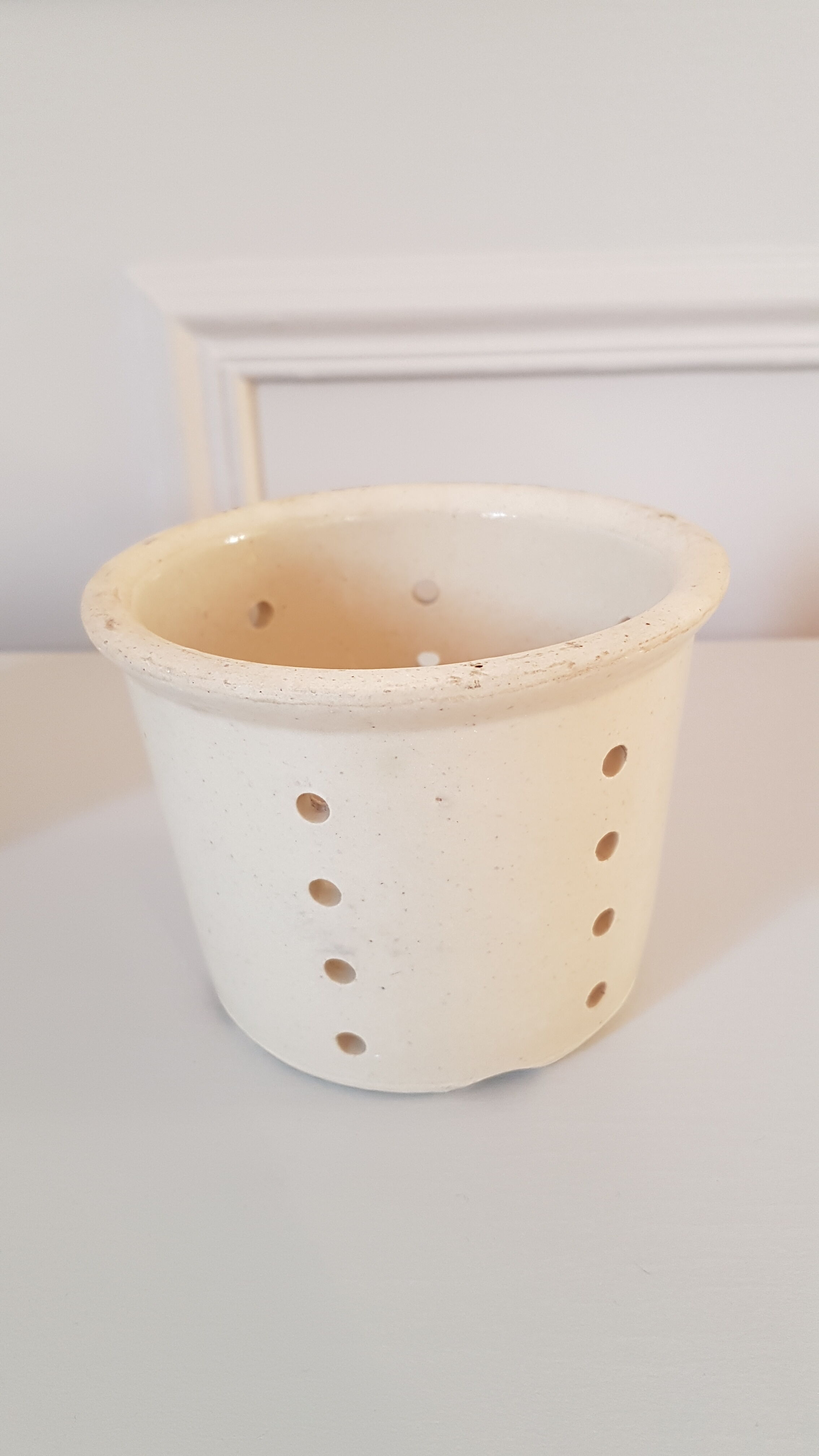 Set of two old beam molds