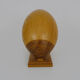 Ballon de rugby publicitaire taille réelle en bois, Simpa, années 80 90