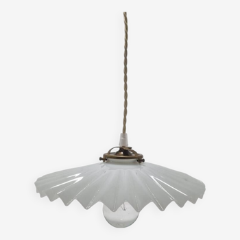 Opaline pendant light