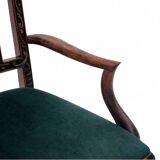 Chippendale style armchair, circa 1900. After renovation.