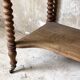 Vintage 1950s turned wood dressing table