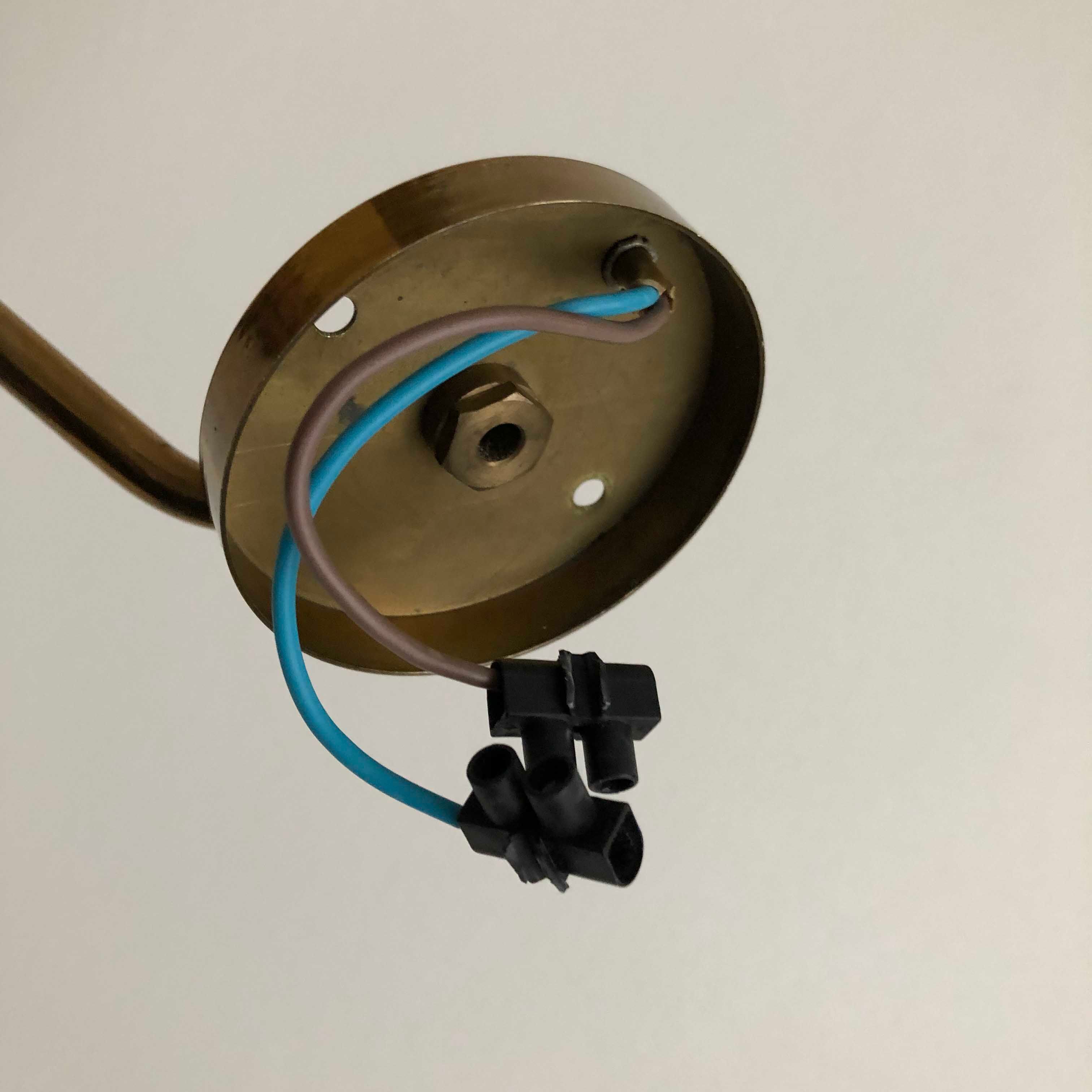 Ancient articulated diabolo wall sconce 1950s - 1960s