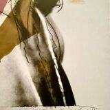 Impression Offset Mick Jagger, Mumok, c 2020, signé dans la planche