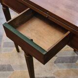 Half-moon table, convertible round game table