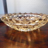 Tripod stand ashtray with vintage top and crystal ashtray