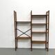 XXL Modernist Library in Solid Pine – 1950s Design – L164 cm