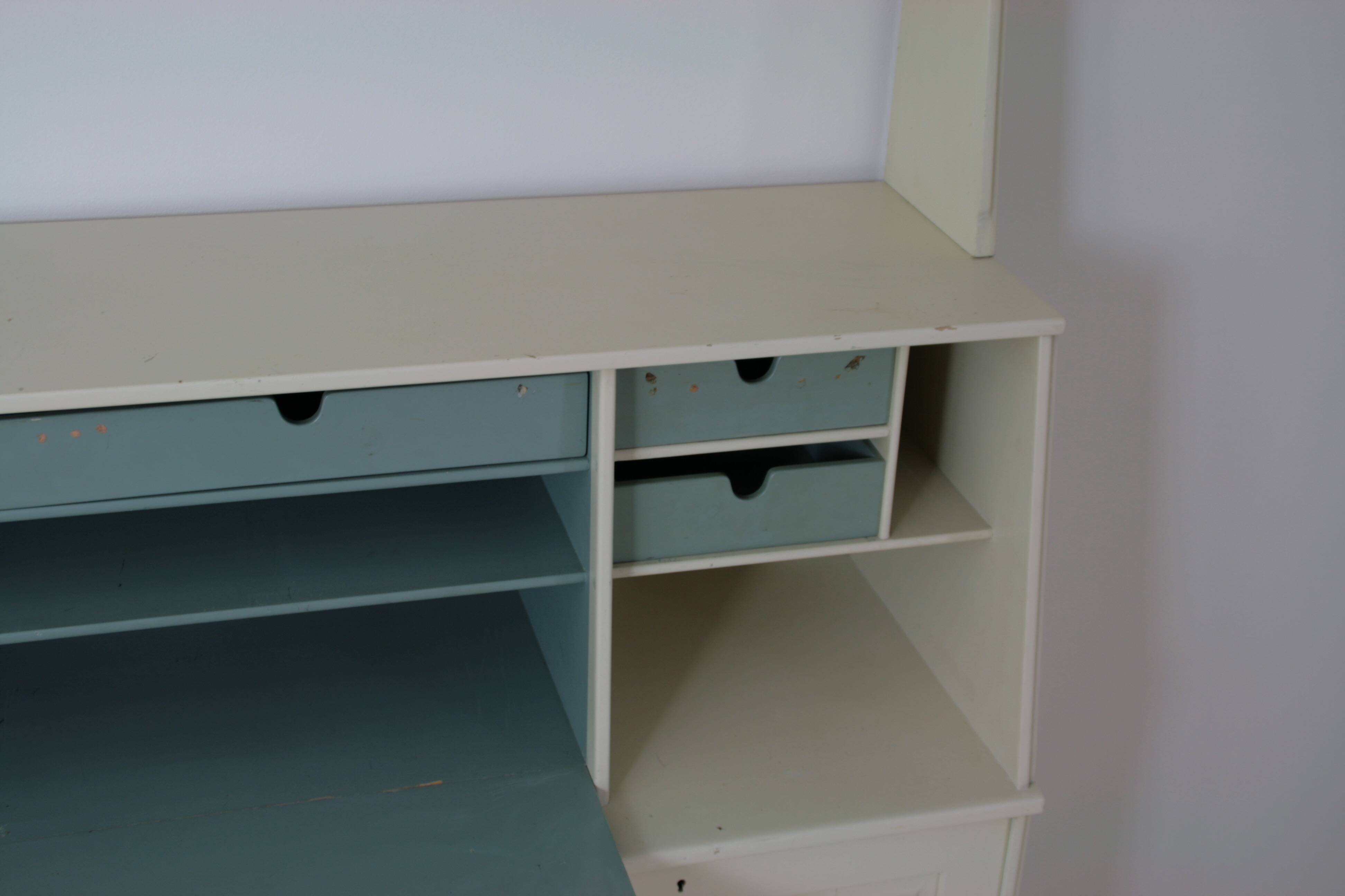 Library Secretary with its “Vardags” armchair by Carl Malmsten, Sweden 1960s