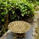 Large brass Art Nouveau fruit bowl