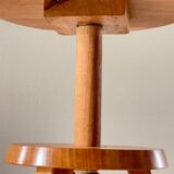 Vintage Solid Beech Screw Stool