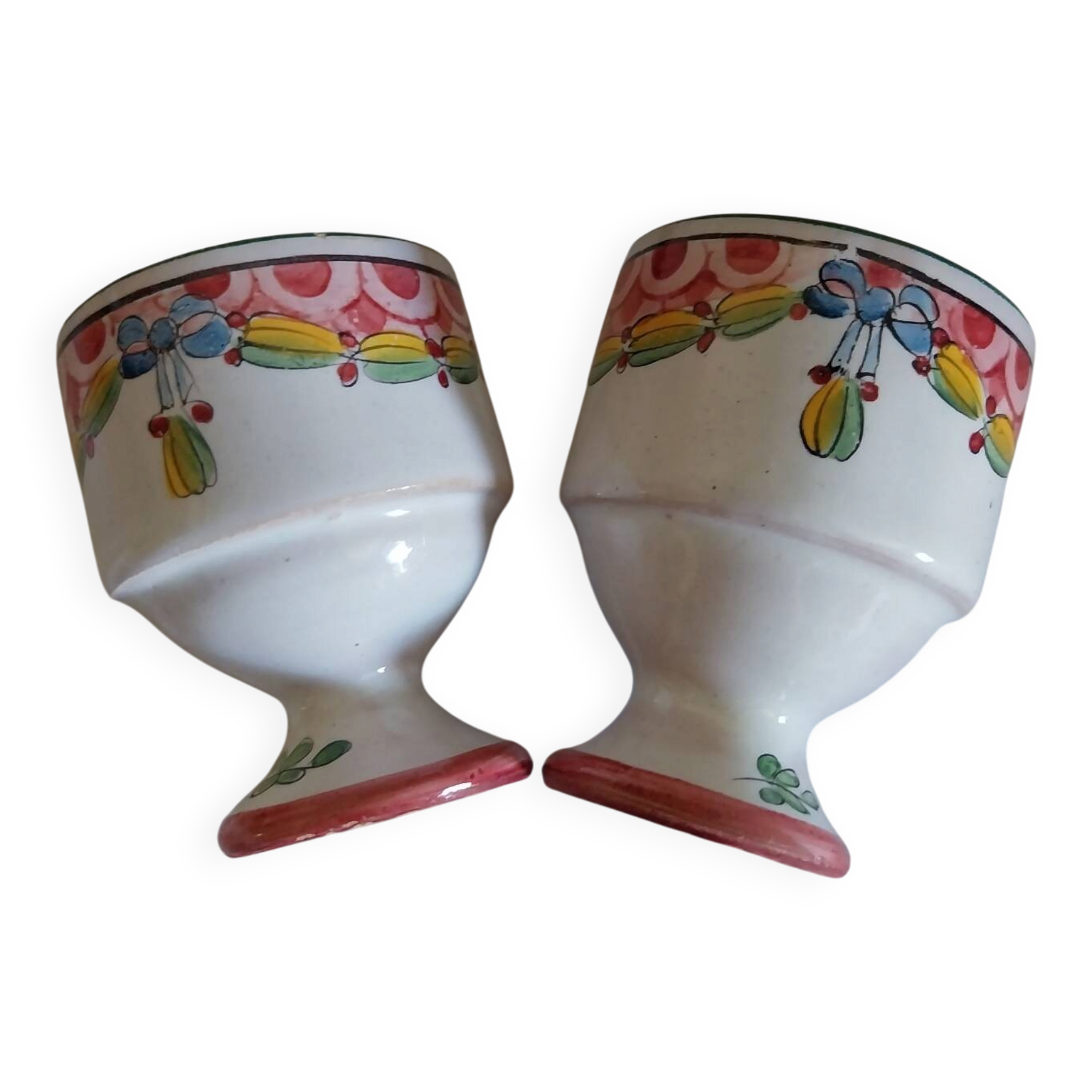 Antique egg cups St Clément