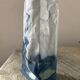 Vintage crumpled porcelain vase