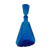 Empoli decanter in ultramarine blue glass
