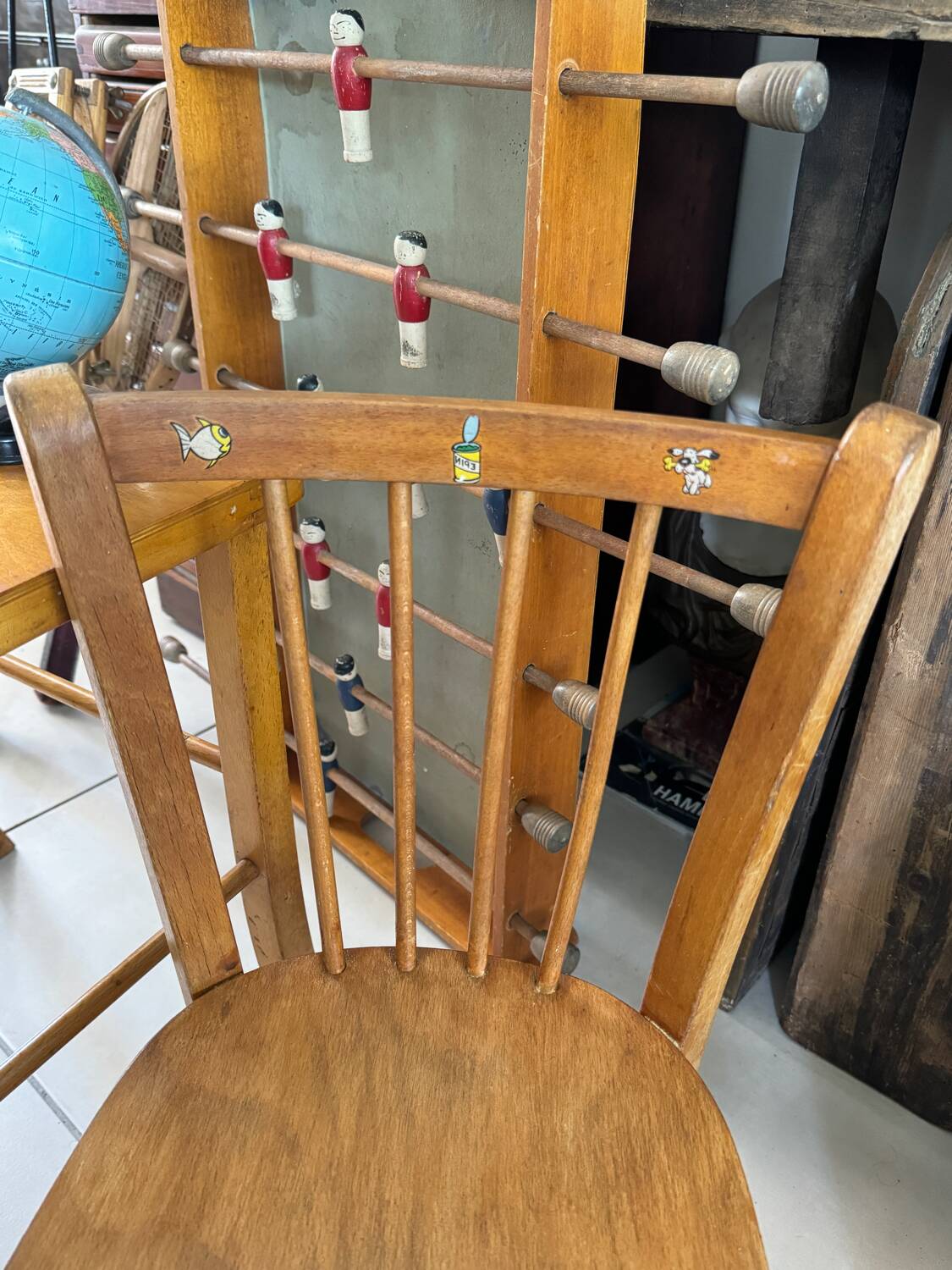 Vintage Baumann children's desk and chair set