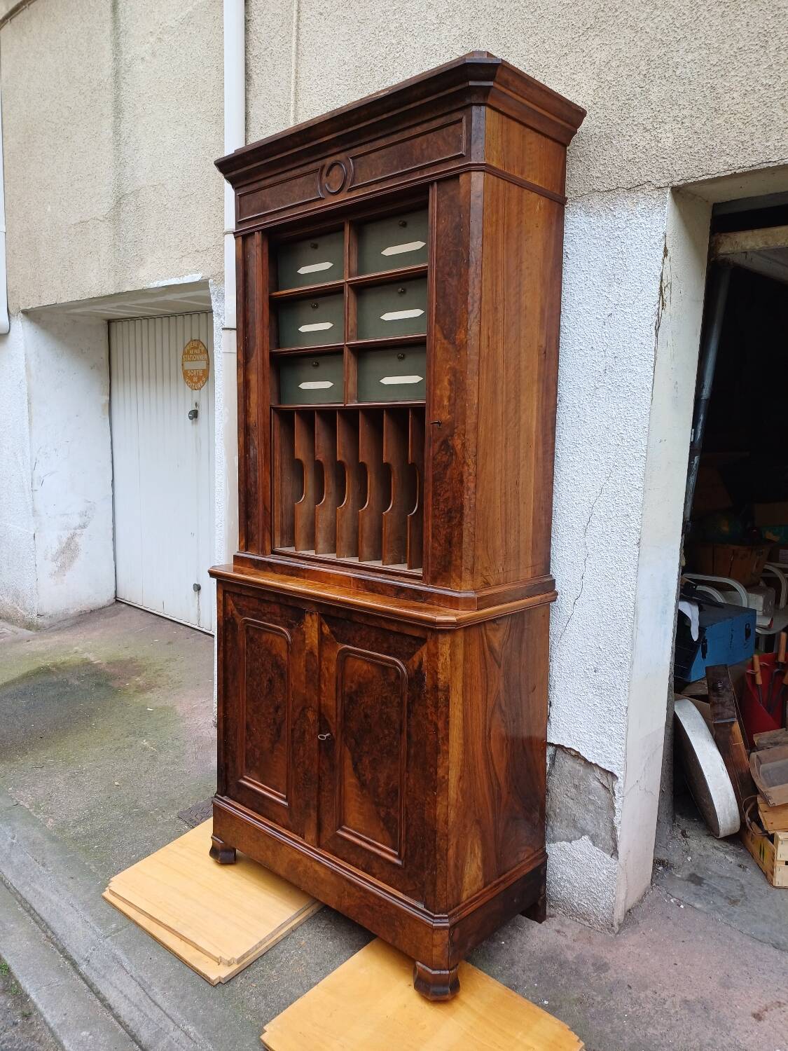 Ancien meuble de Notaire époque Napoléon 3, 19ème