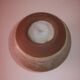 Vase boule en grès vintage signé Kamini