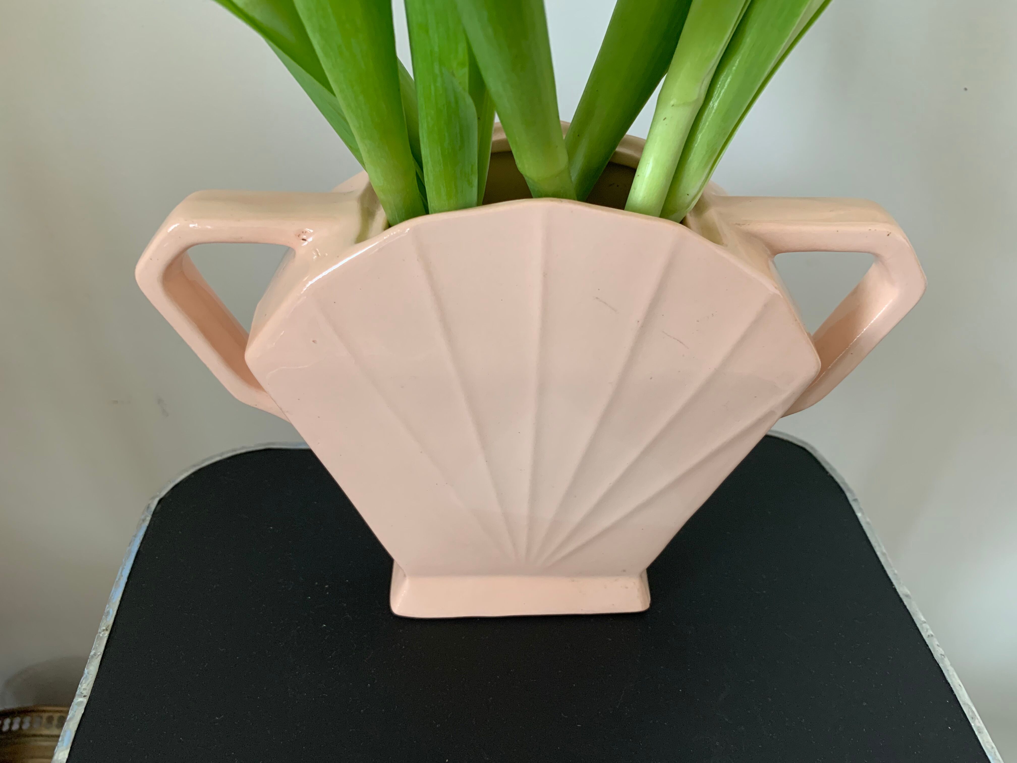 Ensemble vase et pichet art déco