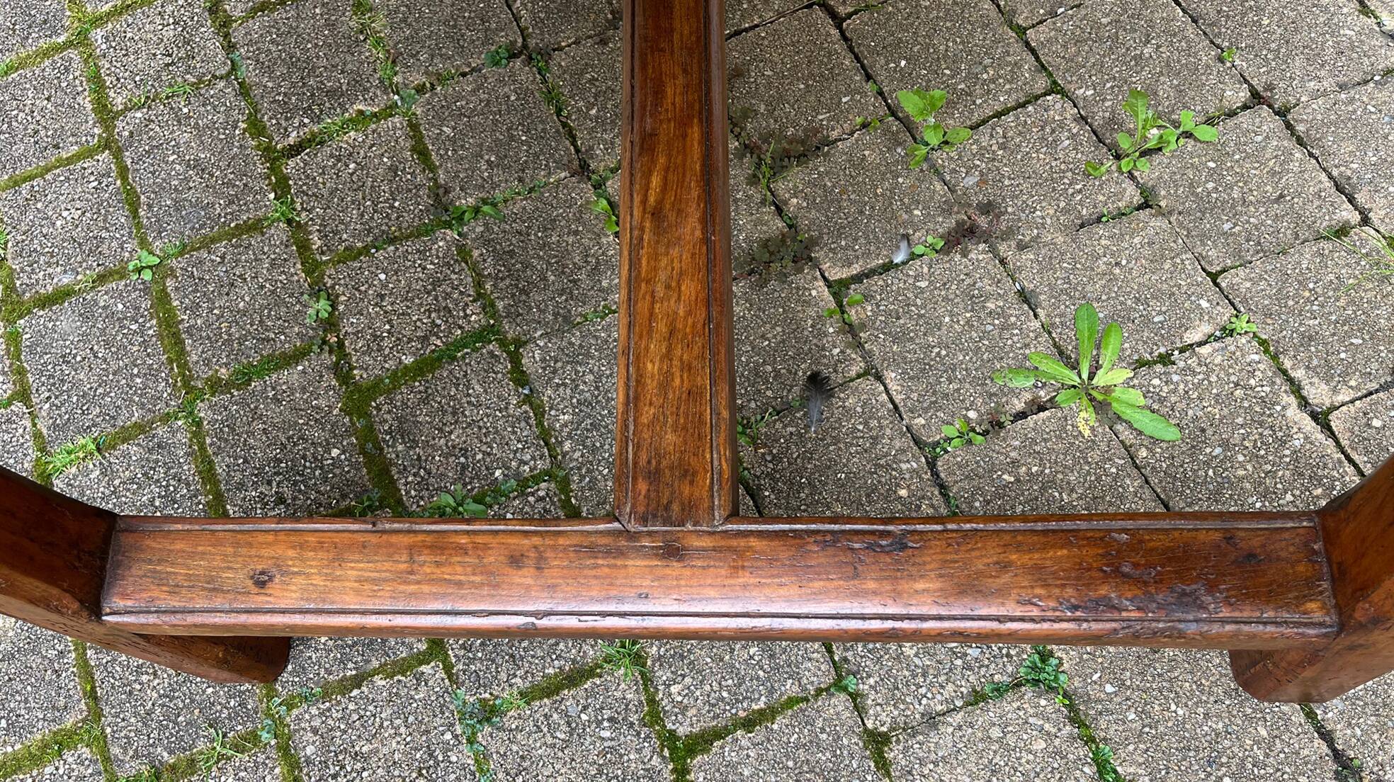 19th century cherry wood farmhouse table