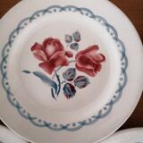 Lot 6 plates Digoin