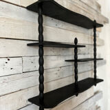 Blackened Napoleon shelf