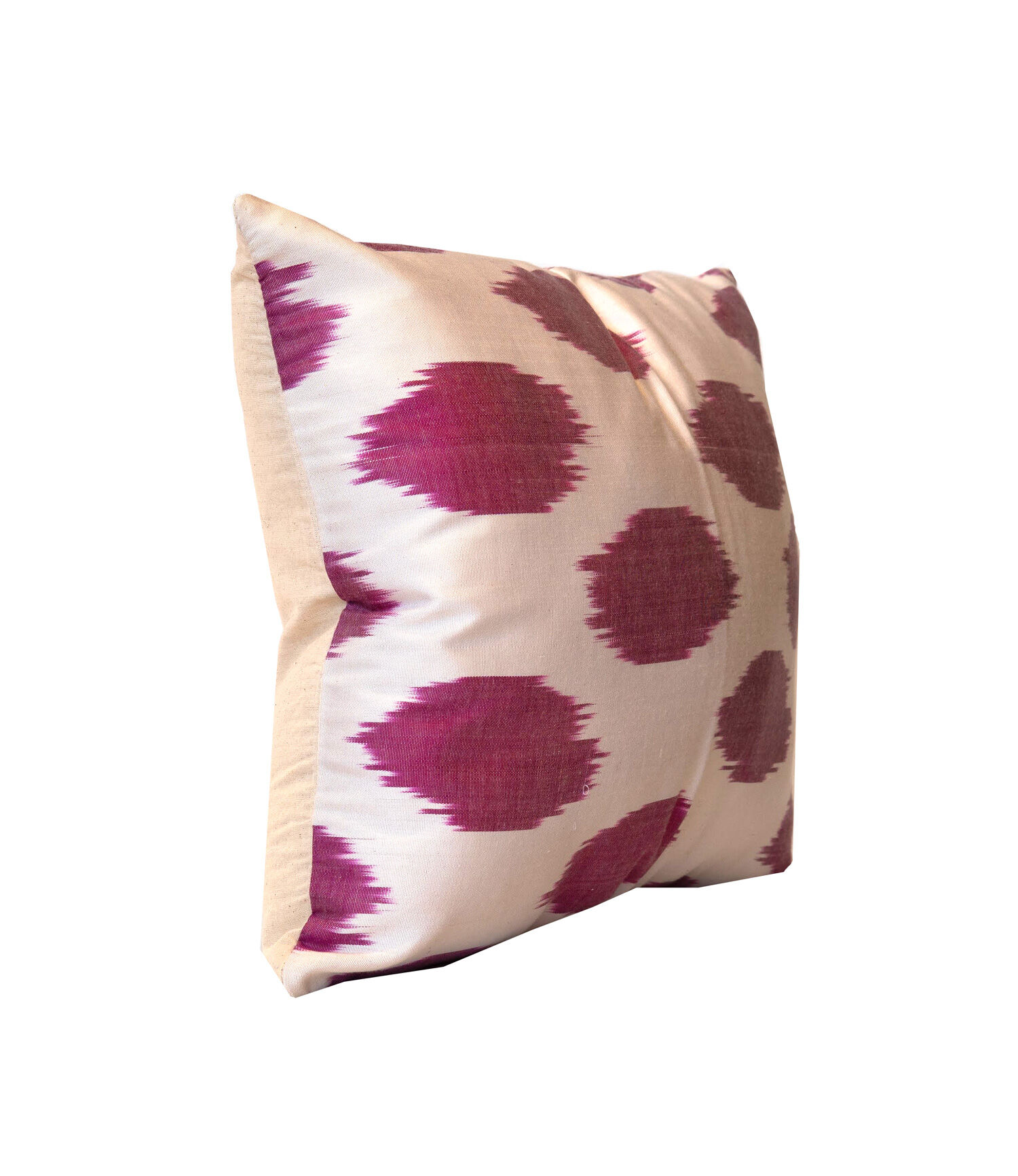 fuchsia Pink spotted Cushion Cover, Unique Scatter Cushion