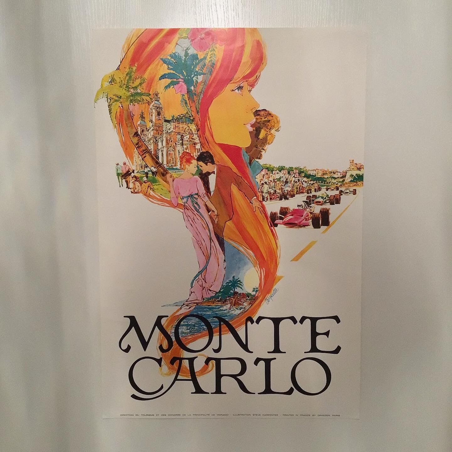 Old Monte Carlo poster