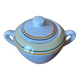 Gien sugar bowl "val d'isère" model
