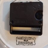Wall clock plate flash transistor