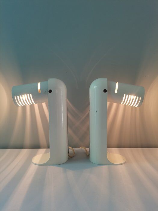 Pair of Italian lamps Flip Top by Richard Carruthers