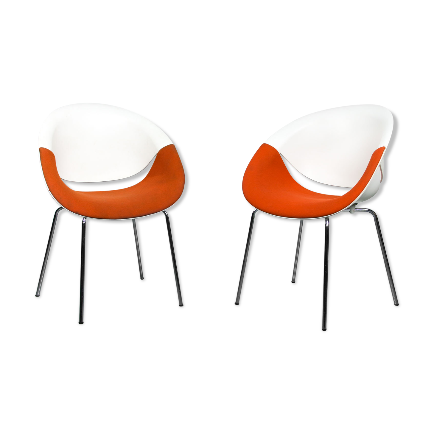 Pair of chair by Marco Maran for Maxdesign