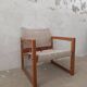 Fauteuil safari diana par Karin mobring 1980