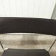 Set of 3 minimalist X line chairs by Niels Jorgen Haugesen.